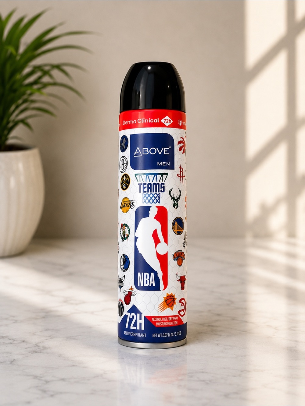 ABOVE Men NBA 72H Antiperspirant Deodorant Spray